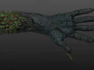 clawed frogman 3D Model