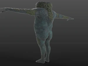 clawed frogman 3D Model