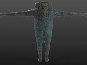 clawed frogman 3D Model