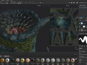 clawed frogman Model 3D