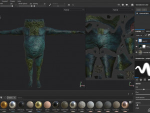 clawed frogman Model 3D
