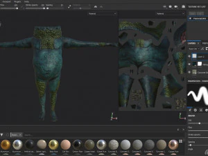 clawed frogman 3D Model
