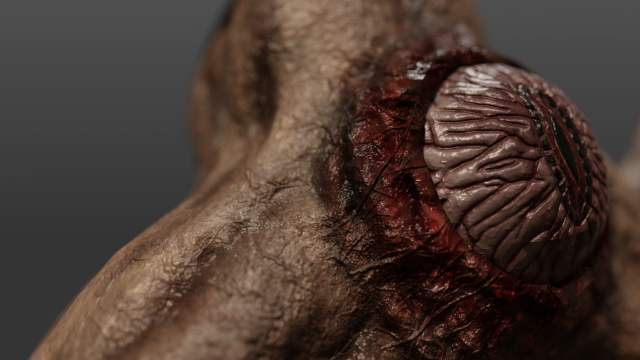 triskelion legs monster 3D Model .c4d .max .obj .3ds .fbx .stl .blend 