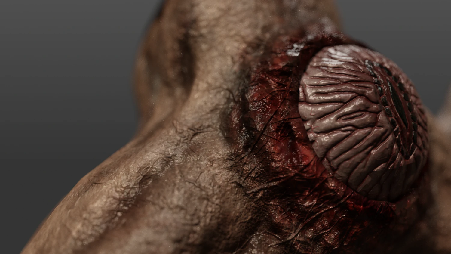 triskelion legs monster 3D Model .c4d .max .obj .3ds .fbx .stl .blend 