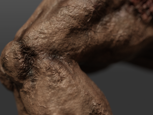 triskelion legs monster 3D Model