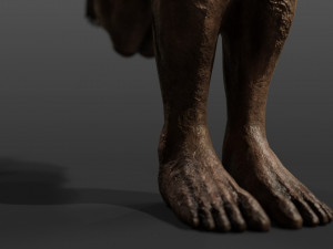 triskelion legs monster 3D Model