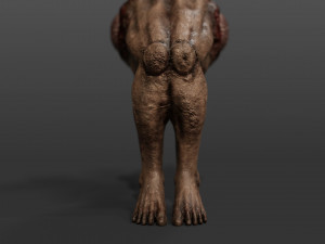 triskelion legs monster 3D Model