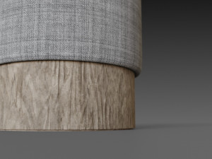 homemade puf cylinder 3D Model