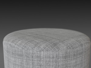 homemade puf cylinder 3D Model