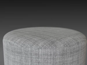 homemade puf cylinder 3D Model