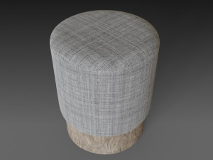 homemade puf cylinder 3D Model