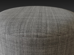 homemade puf cylinder 3D Model