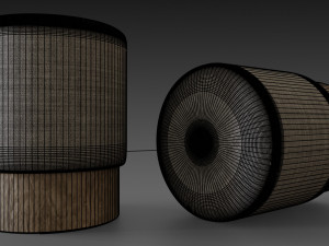 homemade puf cylinder 3D Model