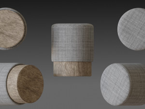 homemade puf cylinder 3D Model