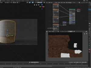 homemade puf cylinder 3D Model