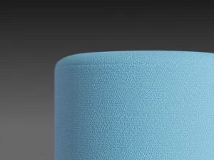 pink and blue pufs 3D Model