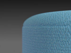 pink and blue pufs 3D Model