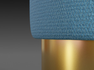 pink and blue pufs Modello 3D