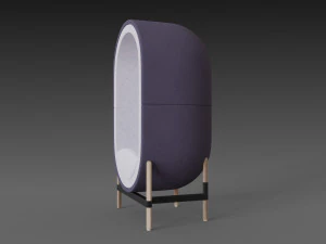 capsule chair sofa 3D Model