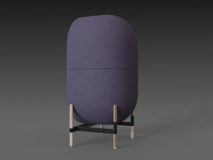 capsule chair sofa Modèle 3D