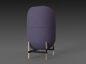 capsule chair sofa 3D Model