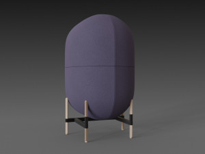 capsule chair sofa Modèle 3D