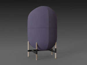 capsule chair sofa 3D Model