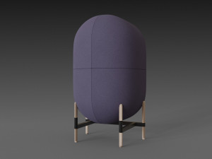 capsule chair sofa Modèle 3D