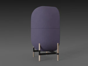 capsule chair sofa 3D Model