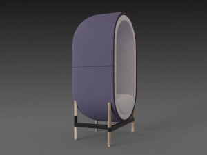 capsule chair sofa Modèle 3D