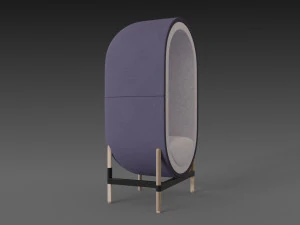 capsule chair sofa 3D Model