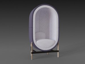 capsule chair sofa Modèle 3D