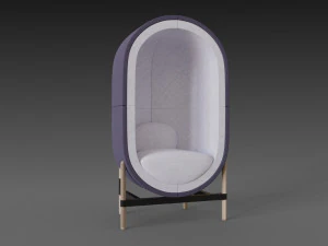 capsule chair sofa 3D Model