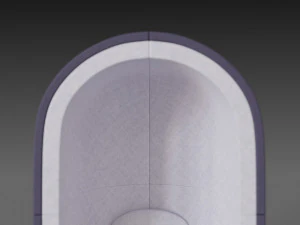 capsule chair sofa 3D Model