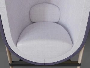 capsule chair sofa 3D Model