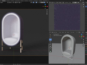 capsule chair sofa Modèle 3D