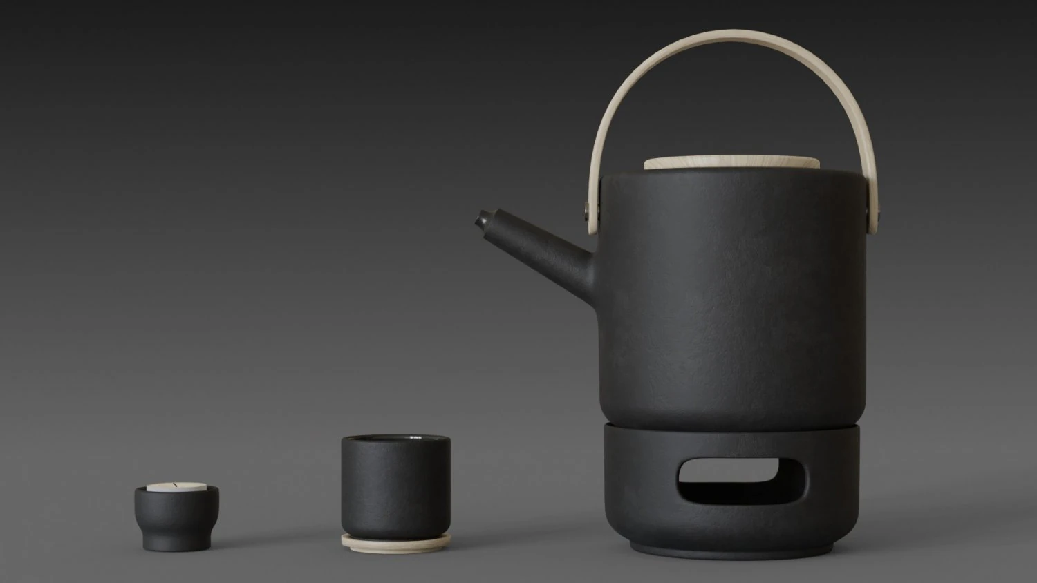 theo teapot from stelton 3D Model .c4d .max .obj .3ds .fbx .stl .blend 