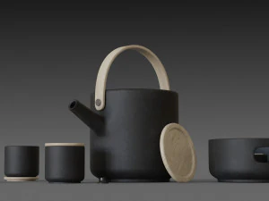 theo teapot from stelton 3D Model