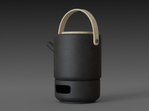 theo teapot from stelton Model 3D