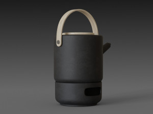 theo teapot from stelton Model 3D