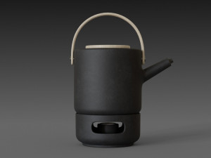 theo teapot from stelton Model 3D