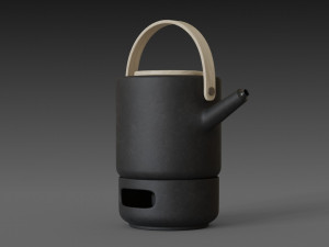 theo teapot from stelton Model 3D