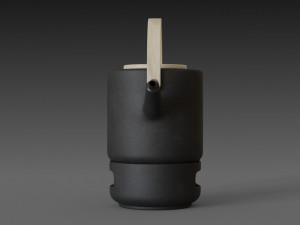 theo teapot from stelton Model 3D