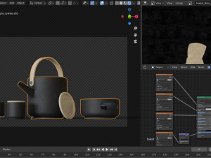 theo teapot from stelton Model 3D