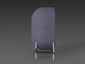big capsule chair sofa 3D 模型