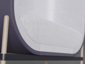 big capsule chair sofa 3D Model