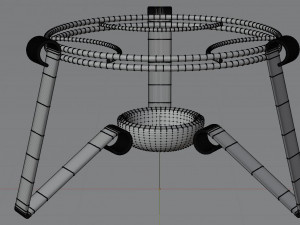 fondue set 3D-Modell