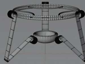 fondue set 3D Model