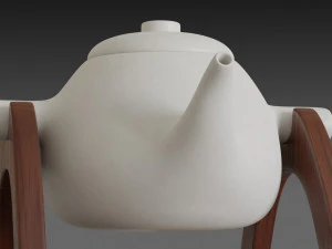 teapot warmer set 3D Model