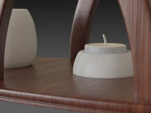 teapot warmer set 3D Model
